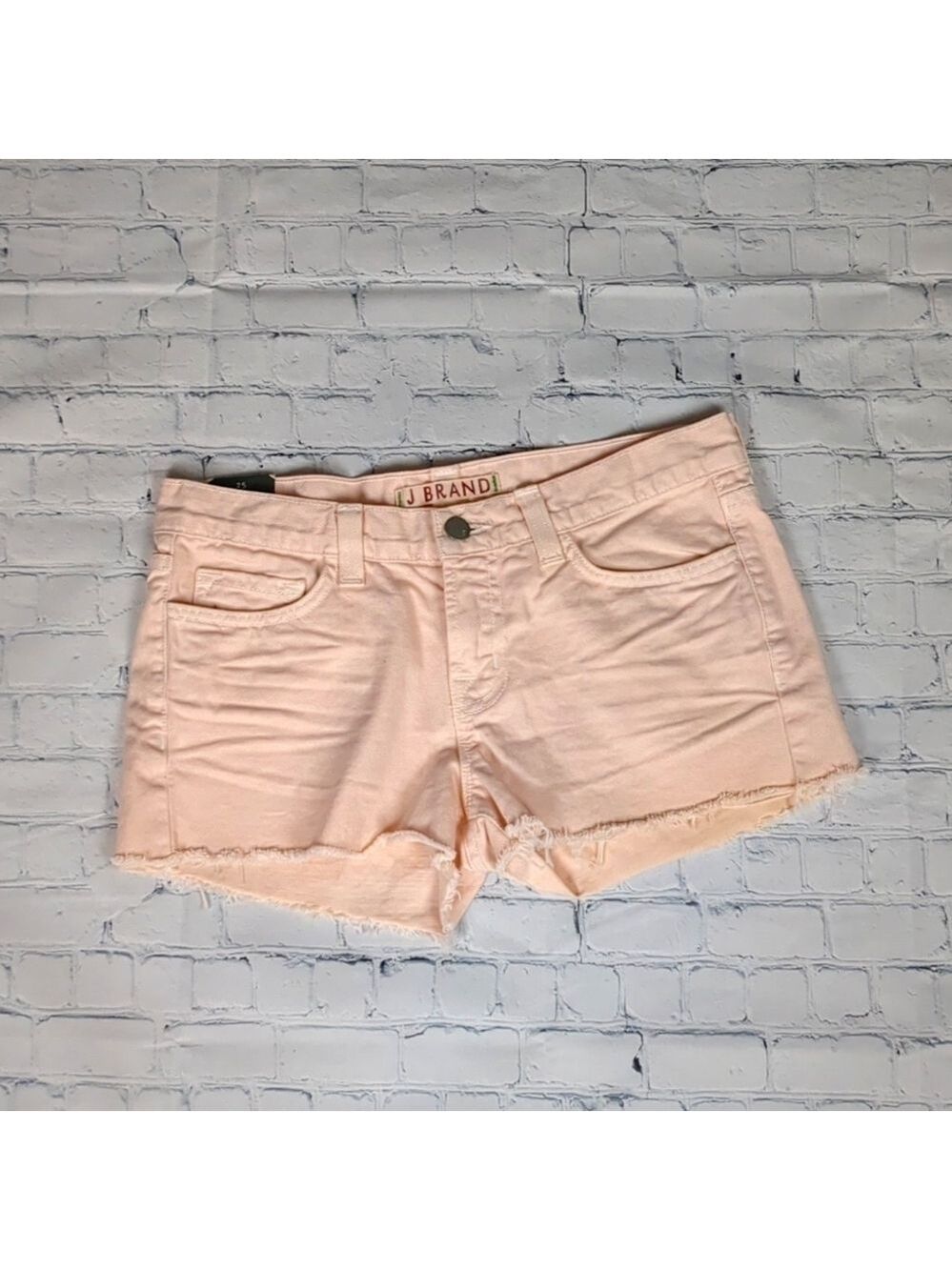 J brand cut off shorts romantic pink size 25
